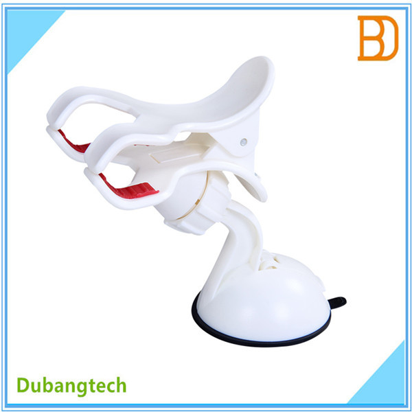 S007-2 Universal Car Mobile Phone Holder Double Clip Holder