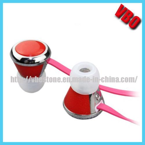 Flat Cable in-Ear Headphone Earphone