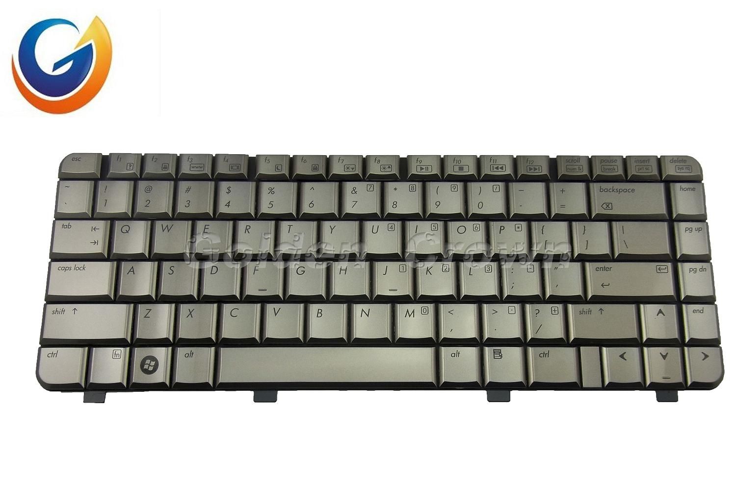 Laptop Keyboard for HP Pavlion DV4t DV4 DV4-1000 MP-05583US US Bronze