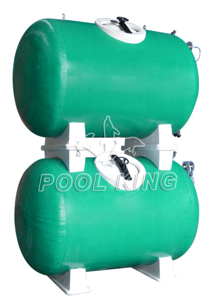 Horizontal Bobbin Wound Sand Filter for Swimming Pool