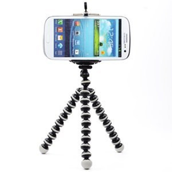 Mini Flexible Tripod Bubble Octopus Stand Holder