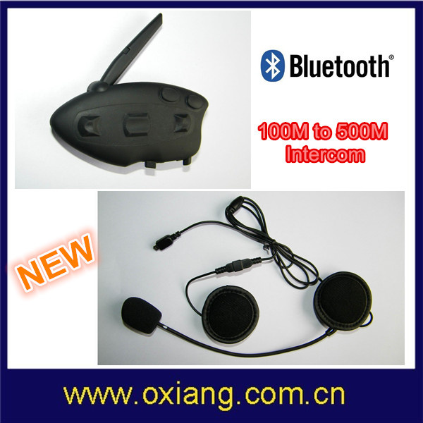 2014 Newest Desgin Motorcycle Helmet Bluetooth Headset/Intercom