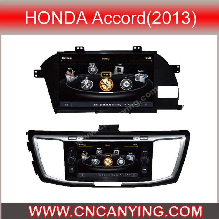 Special Car DVD Player for Honda Accord (2013) with GPS, Bluetooth with A8 Chipset Dual Core 1080P V-20 Disc WiFi 3G Internet (CY-C262)