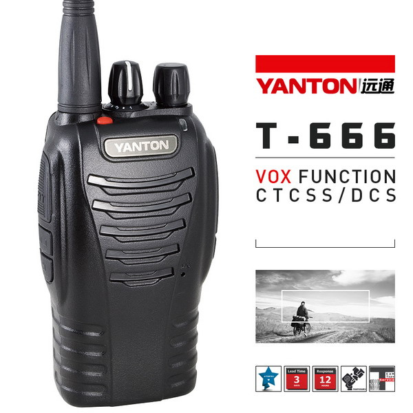 Walkie Talkie Microphone (YANTON T-666)