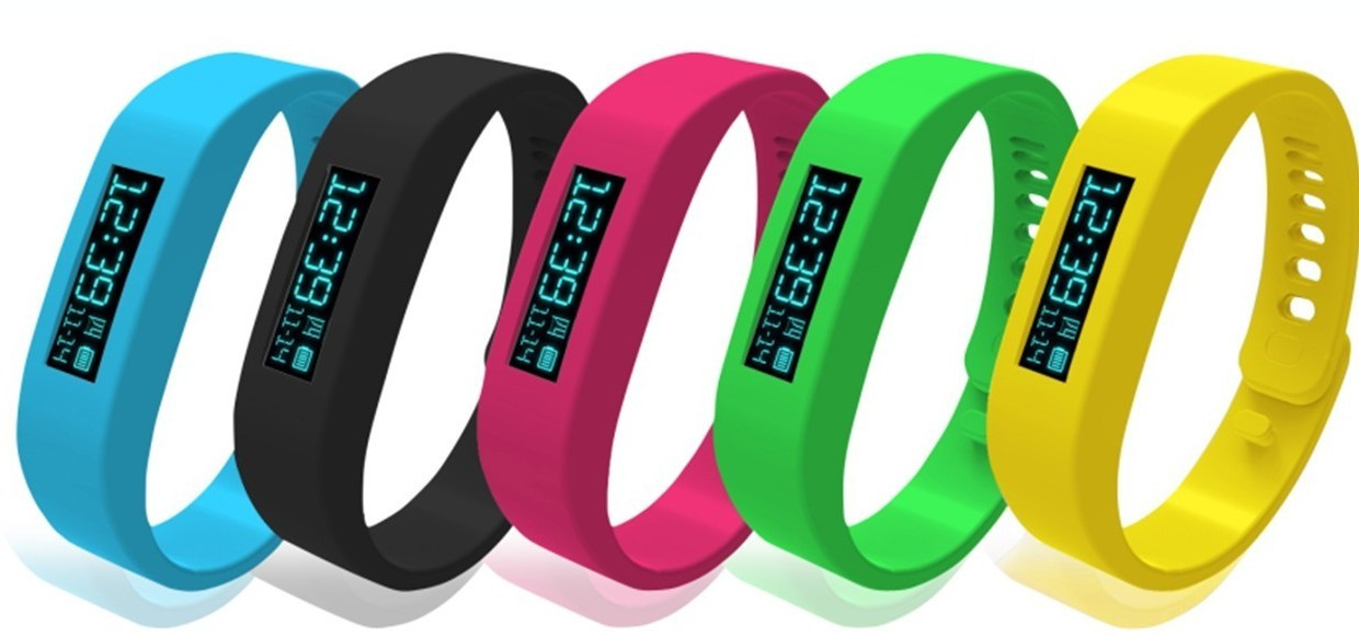 2014 The Newest LED Smart Sports Watch Bluetooth 4.0 Healthy Bracelet for Android and iPhone Support Passometer (B3)