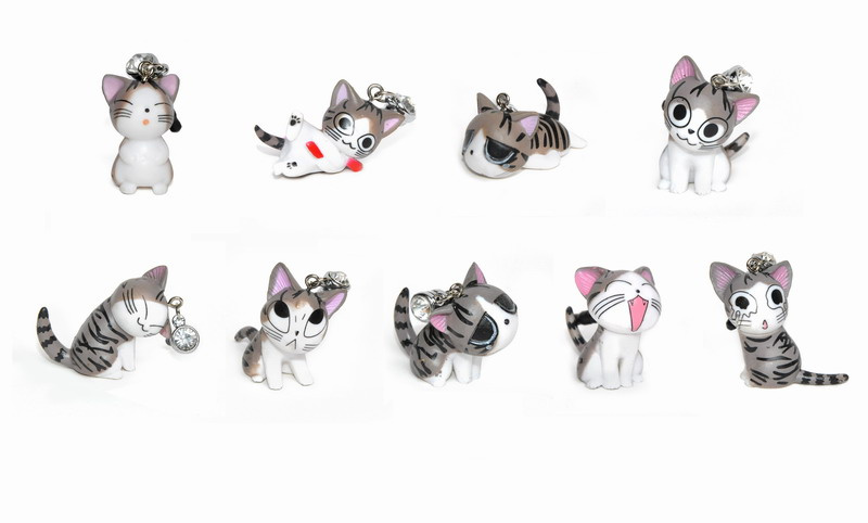 Lovely Acrylic Cat Dustproof Plug (PL592)