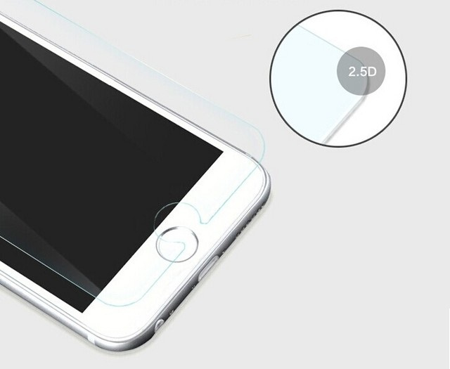Curved Edge 9h 0.2mm Tempered Glass Screen Protector for iPhone 6 From China