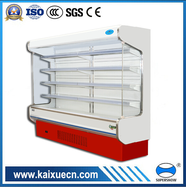 Convenience Store Upright Milk Refrigerator Display Case