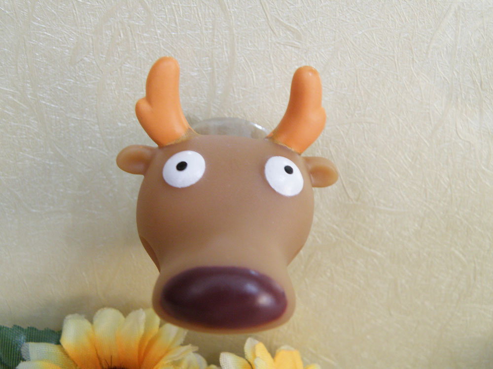 High Quality Plastic Promotional 3D Silicone Toothbrush Holder (TH-035)