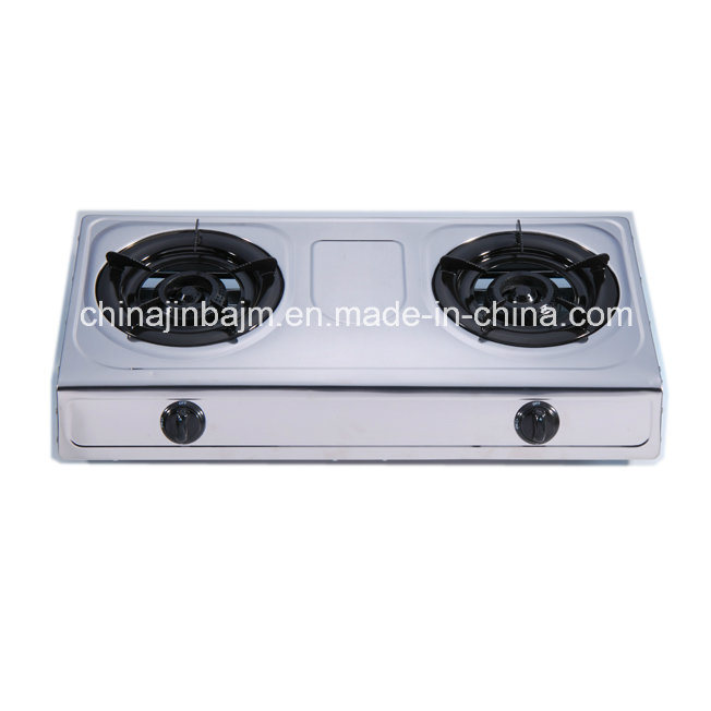 2 Burners Stainless Steel Honeycomb Gas Cooker/Gas Stove