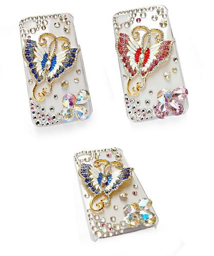 Case with Diamond Decoration for iPhone