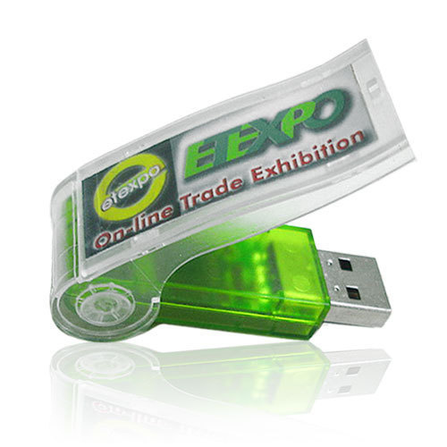 Plastic Swivel USB Flash Drives