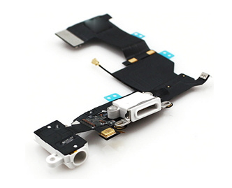 100% Original New Charging Flex & Audio Cable for iPhone 5s
