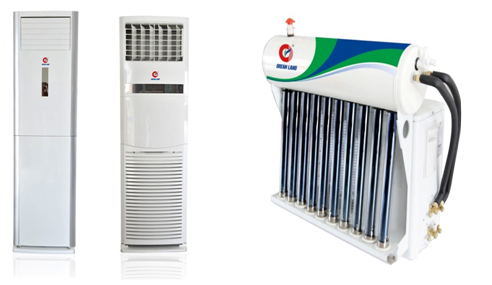 Floor Standing Type Hybrid Solar Air Conditioner with RoHS (TKFR140LW)