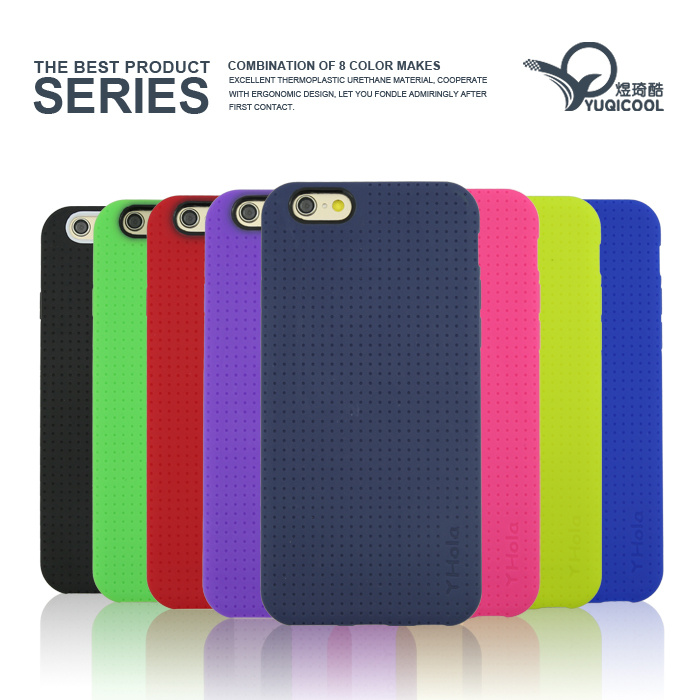 Korean Style Mobile Phone Cover Soft TPU Case for iPhone 6