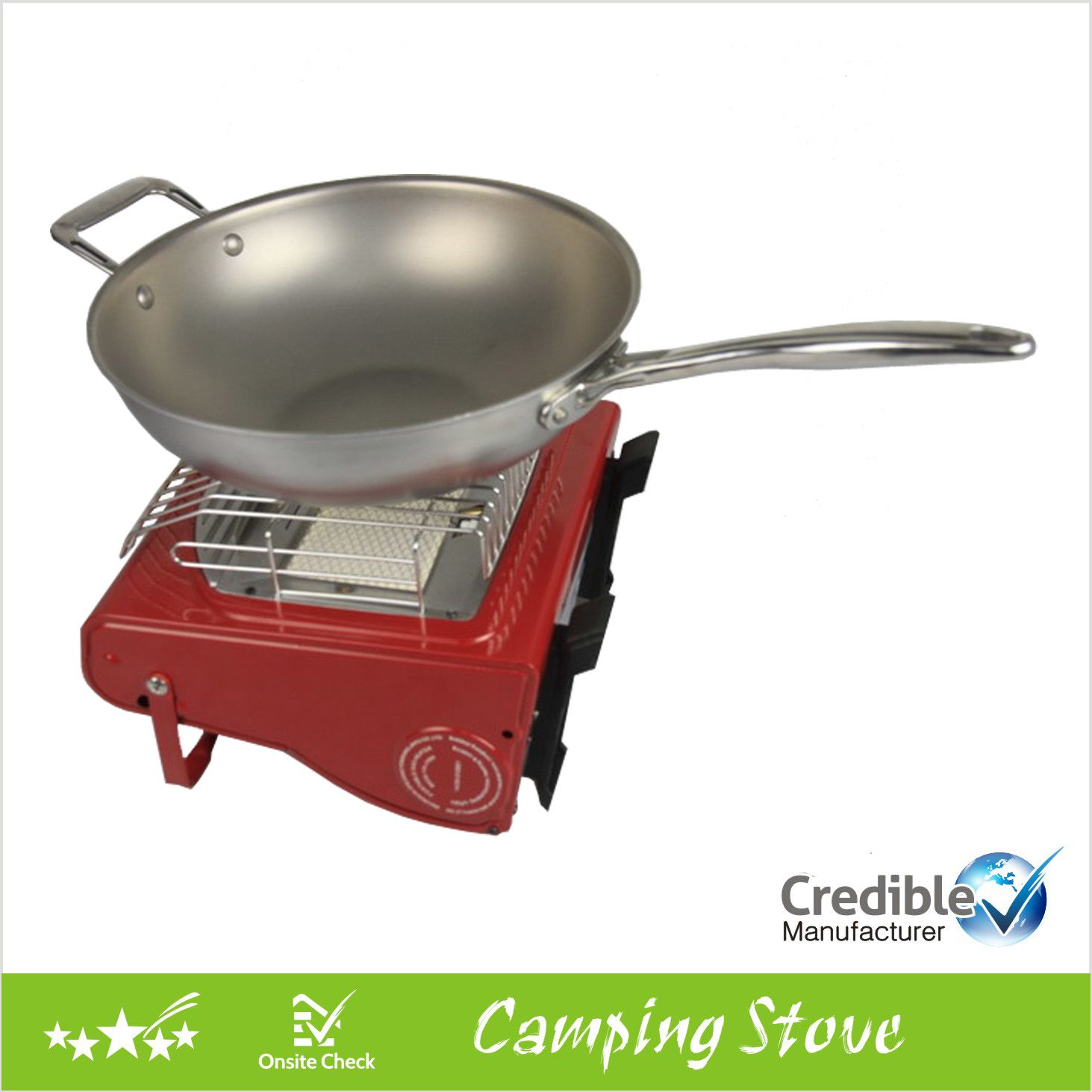 Dual Functional Portable Camping Stove