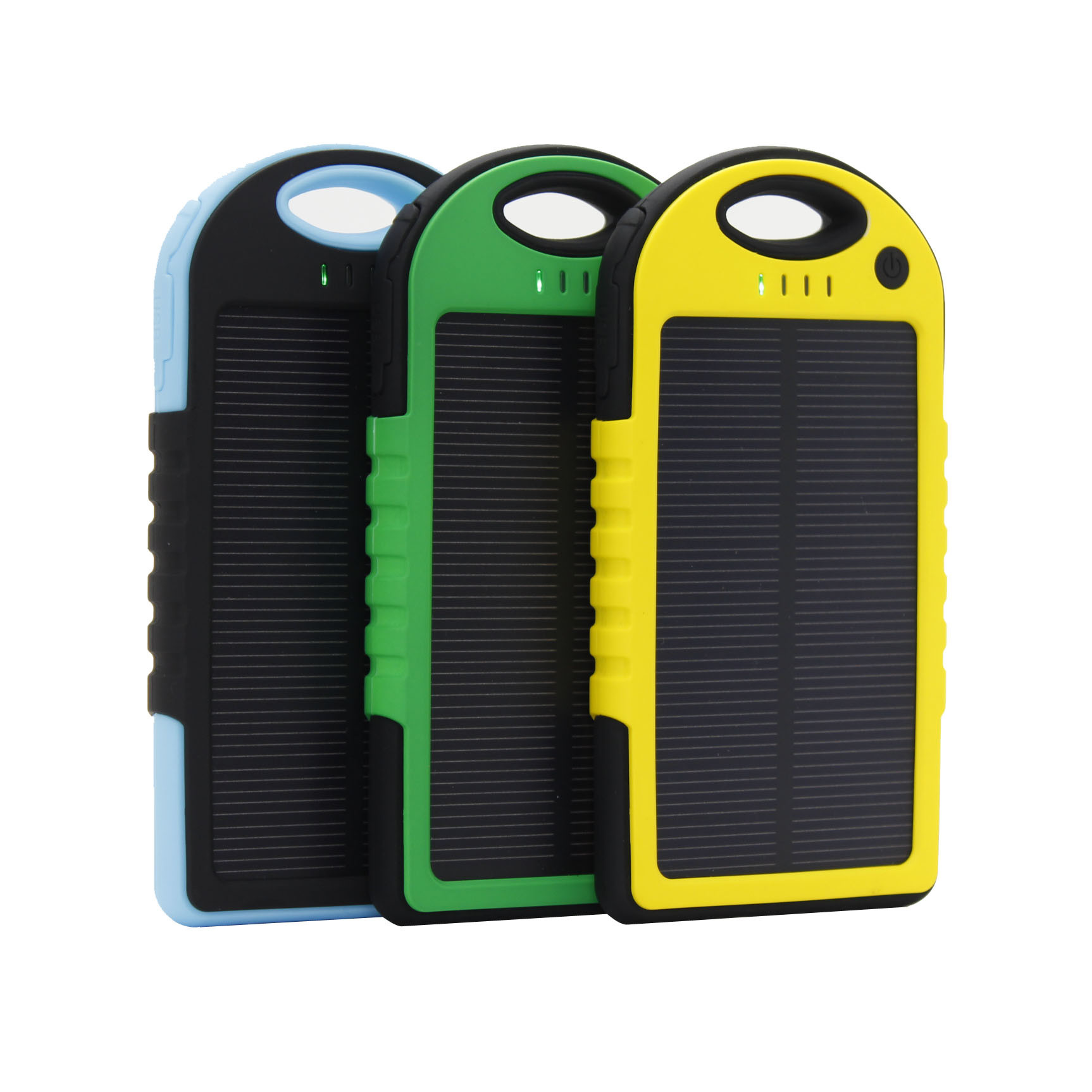 China Gold Supplier 5000mAh Promotion Slim Charger Solar Power Bank