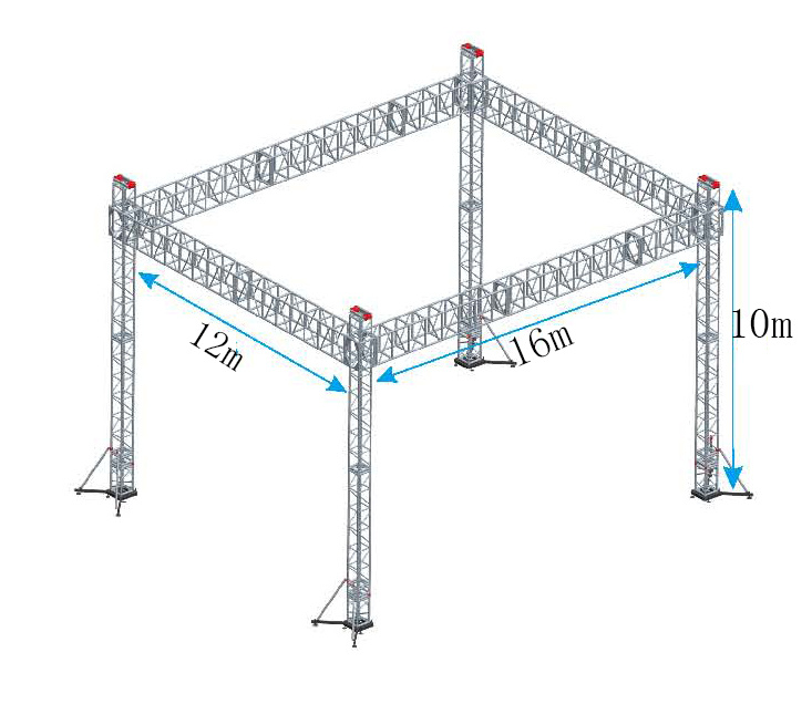 2015 Excellent Truss System, Aluminium Truss System, Stage Truss System