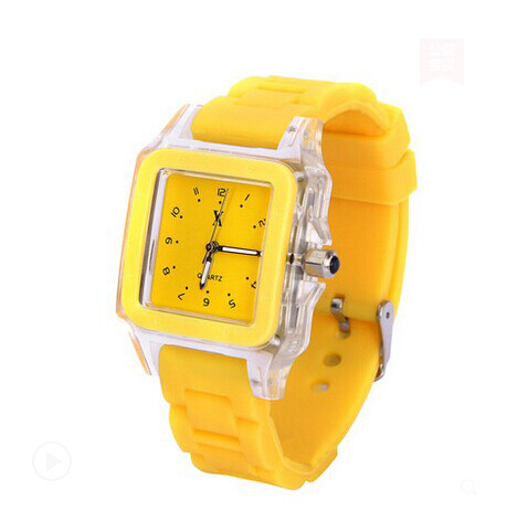 OEM Logo Silicon Rubber Fitbit Cute Pedometer Watch