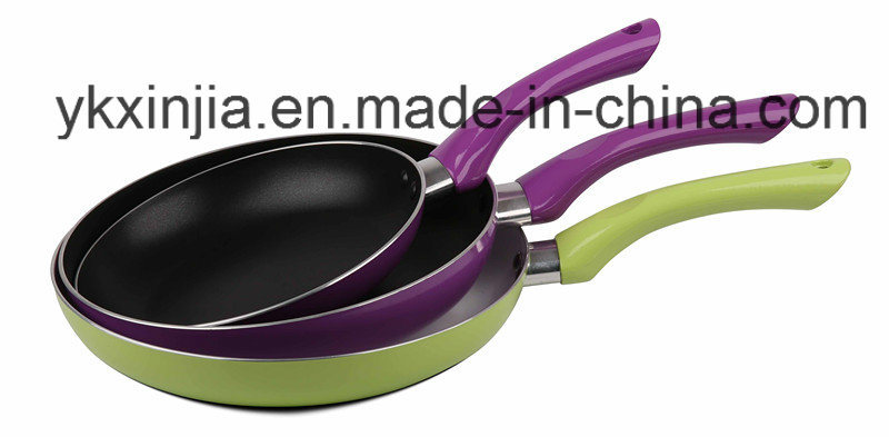 Amazon Vendor Kitchenware Aluminum Nonstick Frypan Set Cookware Multi Color
