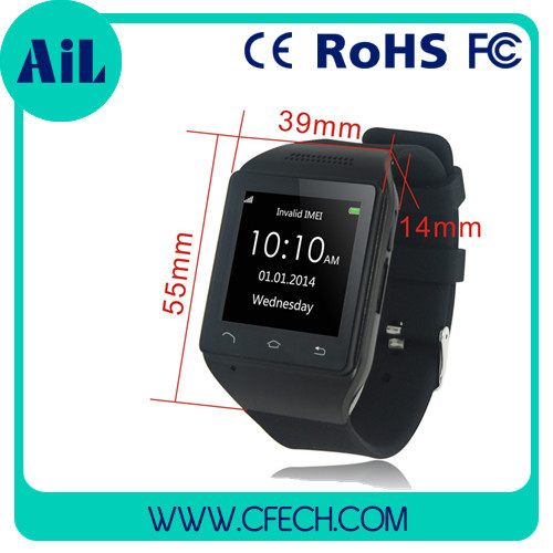 2015 Smart Bluetooth Watch with Mobile Phone Function