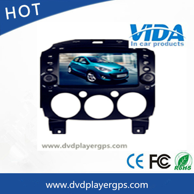 Special Two DIN GPS Car DVD Player for Mazda 2