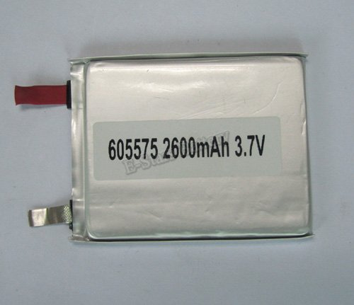 Hight Capacity 3.7V 2600mAh Rechangeable Li-Po Battery for Scanner