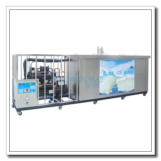 Block Ice Machine, Make 3600kg Ice in 24hours