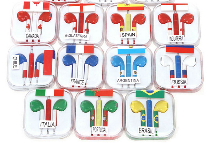 2014 Flag Earphone for Kids