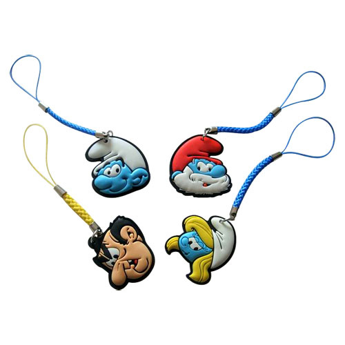 PVC Mobile Phone Strap (CNHH-PD-001) 