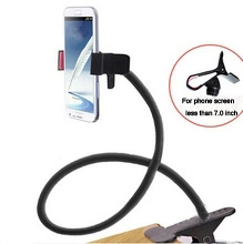 Colorful Long Hose 360 Degree Rotating Lazy Mobile Phone Holder in 2015 New Design