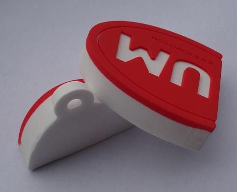 Oval Shape PVC USB Flash Drive