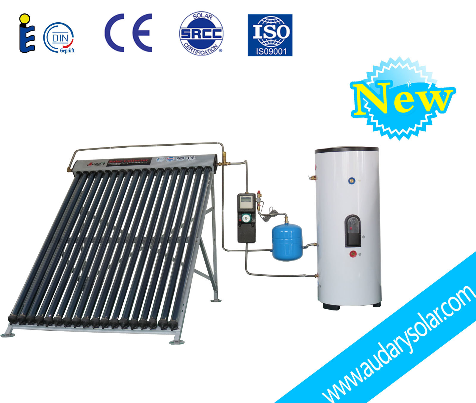 Solar Water Heater (AUDARY-300-58/1800-18*2)