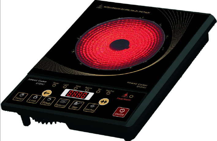 2000W, Suitable for All Kinds of Pot Infrared Cooker--Dt20A1