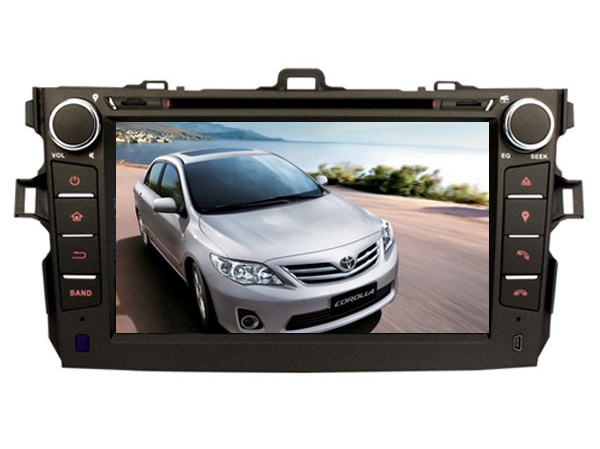 Quad Core Android 4.4.4 Car DVD Fit for Toyota Corolla 2006- 2011 GPS Navigation Radio Audio Video Player