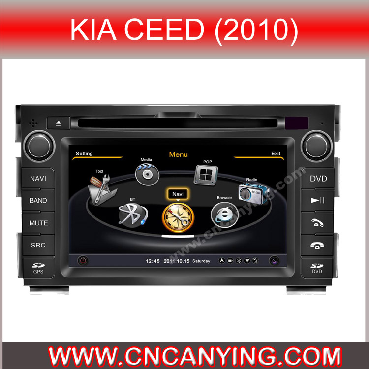 Special Car DVD Player for KIA Ceed (2010) with GPS, Bluetooth. with A8 Chipset Dual Core 1080P V-20 Disc WiFi 3G Internet (CY-C086)