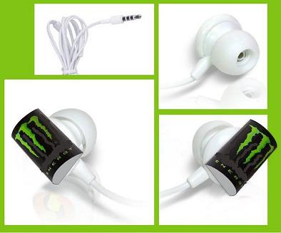 Flat Cable Can-Shape Earphones