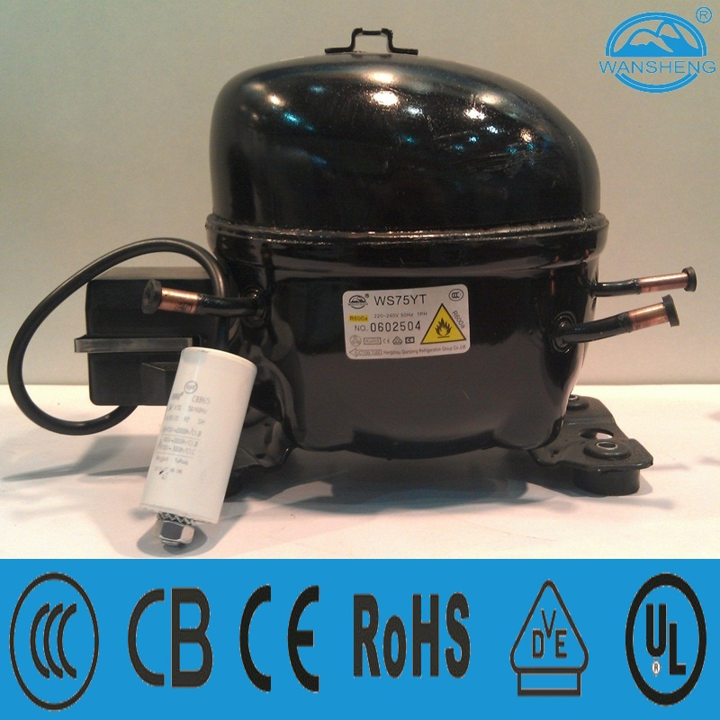 R600A Refrigerator Ws Series Ws75yt Compressor