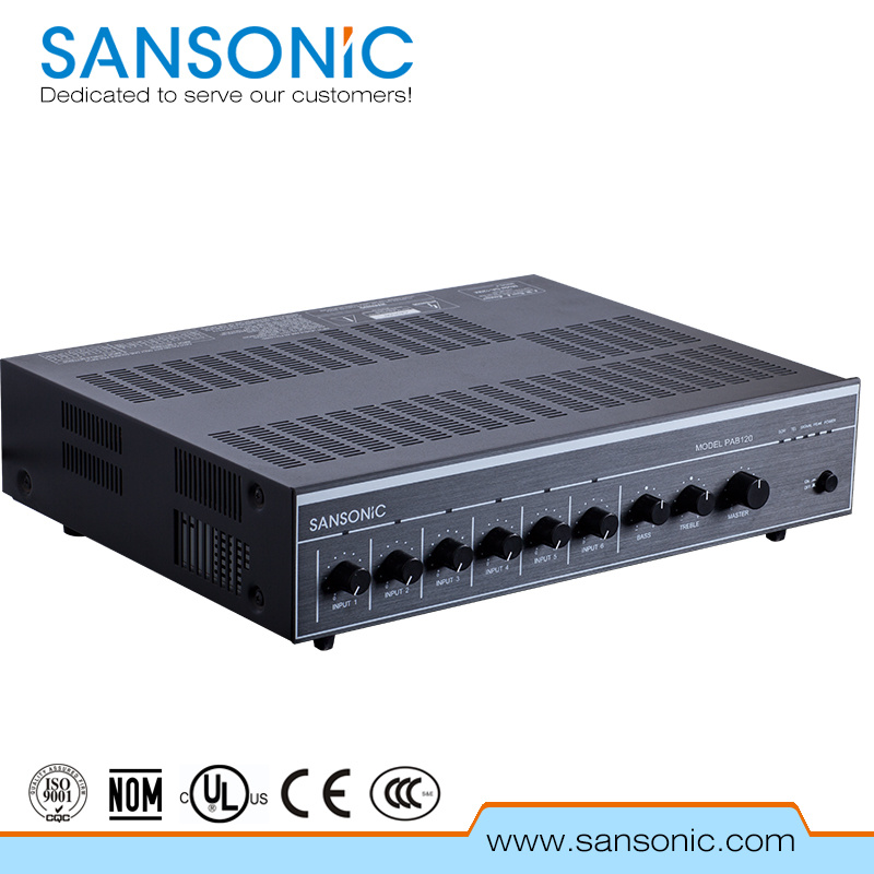 Mixer Amplifier with High Performance and High Quality (PAB120)