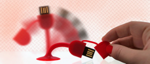 Soft Rubber USB Flash Pen Drive