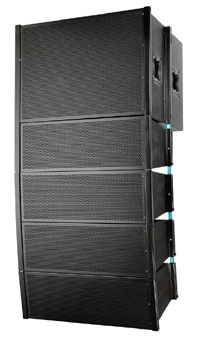 Dual 8'' Line Array Speakers Sound System Passive Outdoor Speaker Box