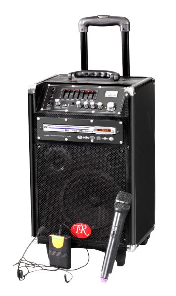 Trolley Speaker Loudspeaker Bluetooth USB DV-8