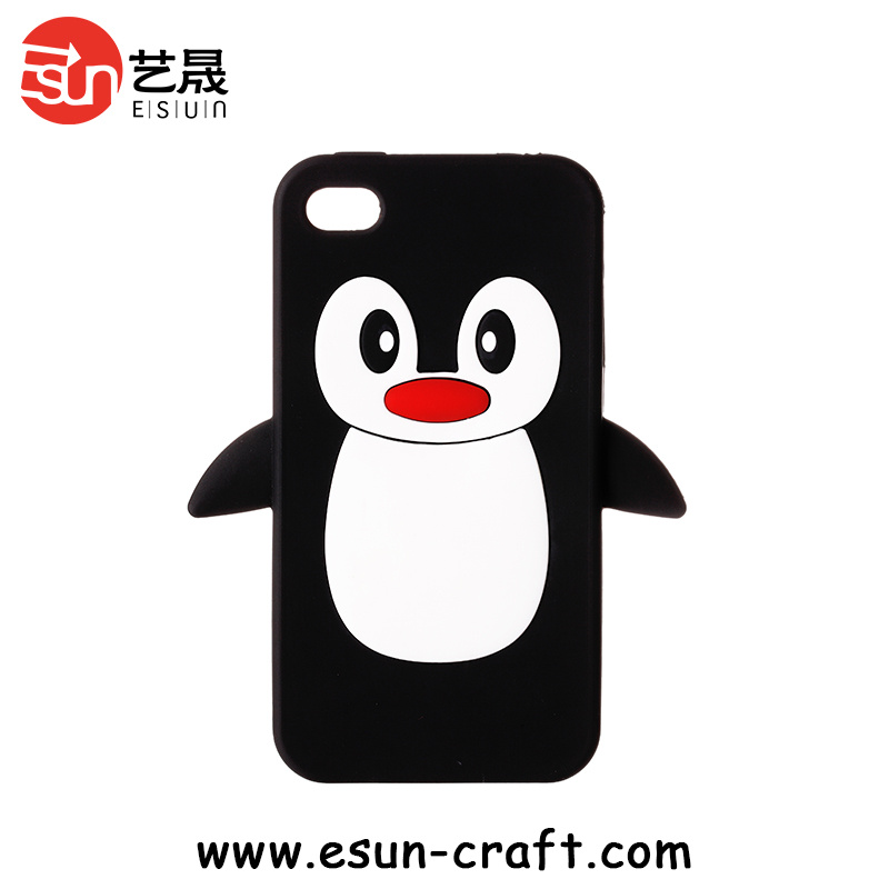 3D Silicone Phone Case for iPhone 5s Mobile Phone Case Cover (PC030)