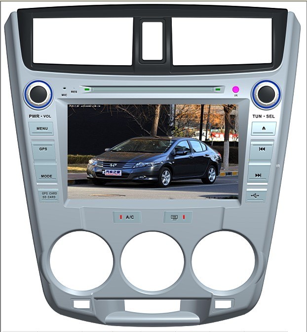 Car DVD Player With GPS Navigation System for Honda City (AP8714)