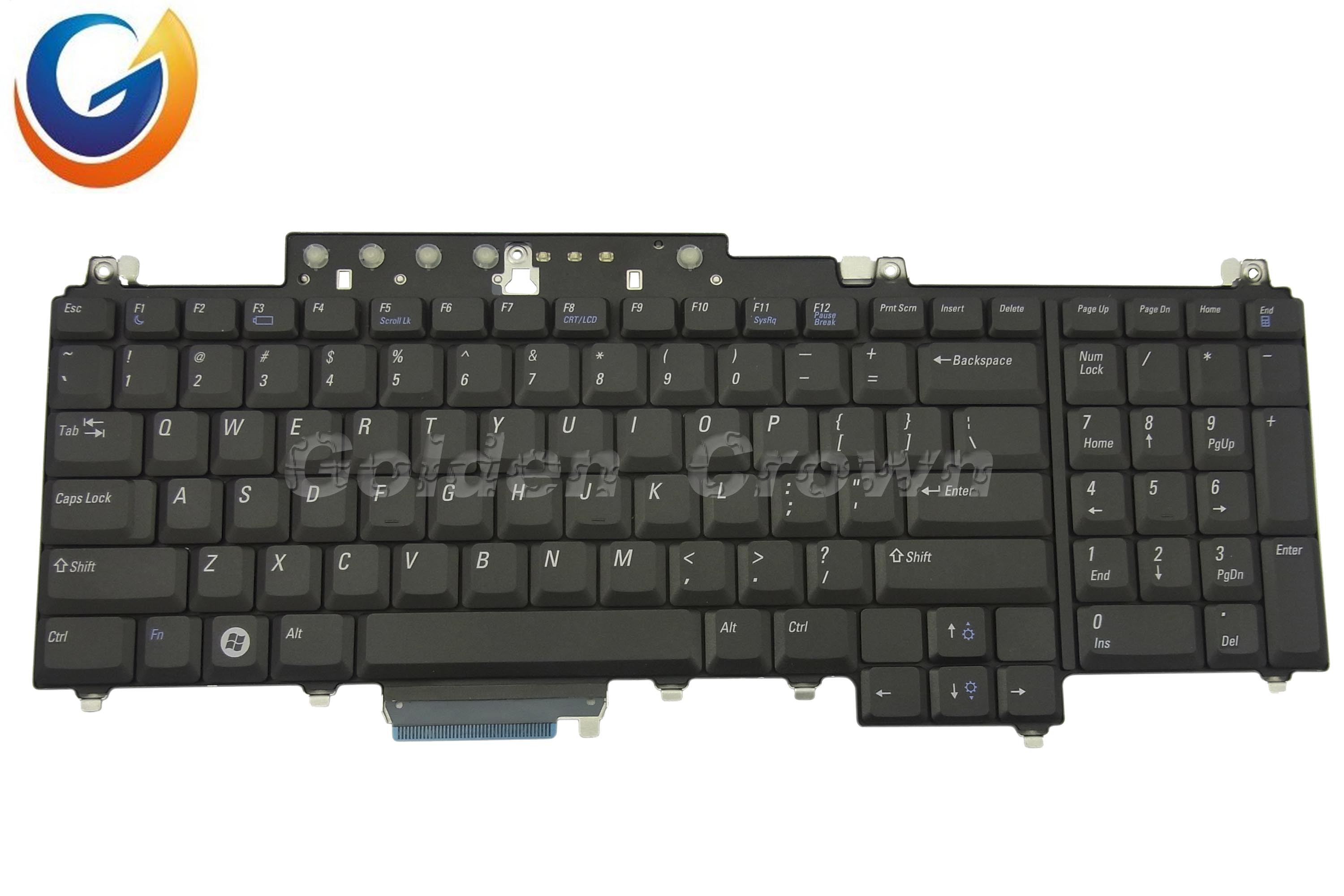 Laptop Keyboard for DELL XPS M1720 M1730 9J. N9182.201 US Teclado Black