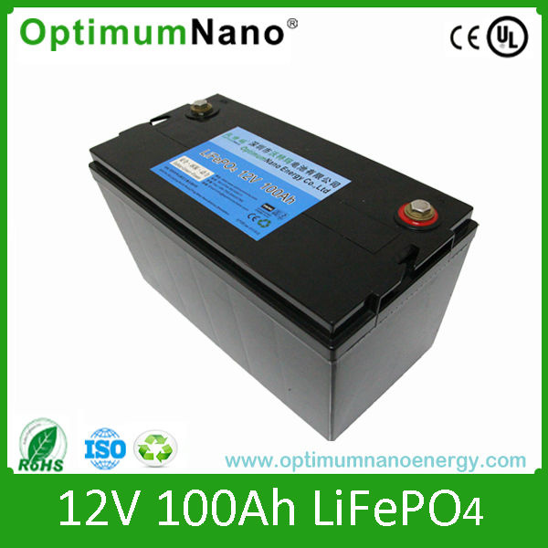 Deep Cycle Solar Lithium Battery 12V100ah