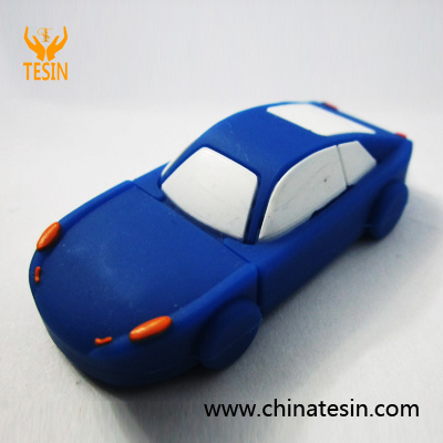 Car Shape PVC USB Flash Drive
