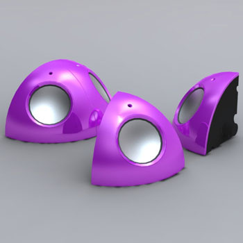 Notebook Speaker (S12-Pink)