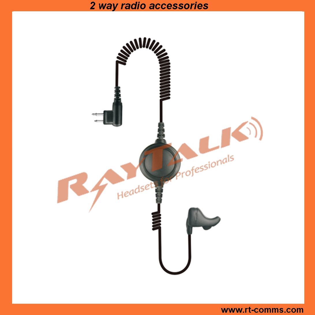 Ear Bone Microphone Earpiece with Big Round Ptt (EM-5050C)