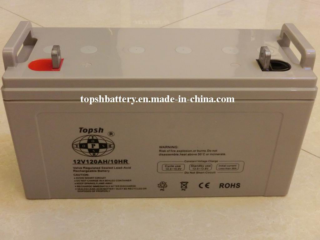 Sealed Solar Power Battery 12V120ah